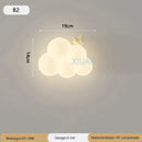 DecorBites™ Cloud Cartoon Wall Lamp for Nursery Room, Kids Bedroom, Cute Animal Sconce