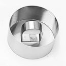 DecorBites™ 430 Stainless Steel Bakeware Mold for Salads, Desserts, and Cupcakes