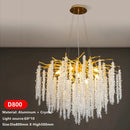 DecorBites™ Crystal Tassel LED Chandeliers for Luxury Home Decor