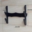 Wall Katana Support Sword Holder Wooden Wall Mount Multi-layer Stand Umbrella Rapier Shelf Display Support Weapon Bracket Holder