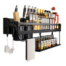 DecorBites™ Double-Layer Kitchen Organizer Wall Spice Storage Rack