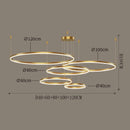 DecorBites™ LED Pendant Chandeliers for Staircase & Living Room Lighting