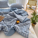 DecorBites™ Cotton Summer Quilt with Soybean Fiber Filling - Thin Comforter for All Seasons
