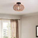 DecorBites™ Hemp Rope Ceiling Chandelier for Bedroom Living Room Kitchen LED