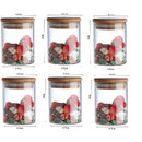 DecorBites™ Glass Food Storage Jar with Lid for Kitchen Organization