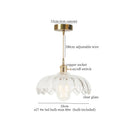 DecorBites™ Green Glass LED Pendant Light Fixture - Modern Nordic Hanging Lamp
