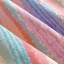 DecorBites™ Cotton Striped Fitted Bed Sheet for Queen Double Mattress Cover