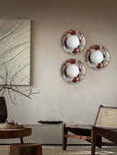DecorBites™ Jade Marble Wall Sconce Lamps: Luxury Light Fixtures for Bedroom, Bathroom, Aisle Decor