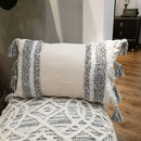 DecorBites™ Geometric Tufted Tassel Cushion Cover 30x50cm/45x45cm