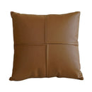 DecorBites™ Ivory Leather Pillow Cover 45x45cm for Home Decoration