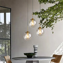 DecorBites™ Glass Pendant Lights: Modern LED Hanging Lamp for Home Lighting Fixtures