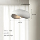 DecorBites™ Cream Style LED Chandelier - Nordic Minimalist Wabi Sabi Pendant Light