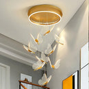 DecorBites™ Butterfly LED Chandelier for Duplex Villa Living Room Romantic Wedding Decor