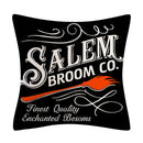 DecorBites™ Halloween Linen Cushion Cover for Living Room Decor and Sofa - Trick or Treat