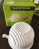 DecorBites™ Easy Salad Cutter Bowl: Multi-function Kitchen Tool for Fruit & Vegetable Prep
