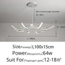 DecorBites™ LED Chandeliers for Modern Living Room Bedroom Study Kitchen Lighting