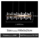 DecorBites™ K9 Luxury Pendant Chandelier: Elegant Indoor LED Lighting for Kitchen, Living Room & Bedroom.