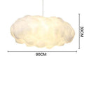 DecorBites™ Cloud Cotton Pendant Light Chandelier for Living Dining Room