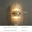 DecorBites™ Crystal LED Wall Lamps: Elegant Gold Wall Sconce Lights for Luxury Home Decor