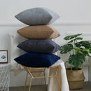 DecorBites™ Corduroy Striped Cushion Cover 30-60cm Soft Comfortable Throw Pillow Case Home Decor
