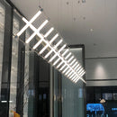 DecorBites™ LED Chandelier: Modern Nordic Industrial Pendant Light for Dining Room and Bar