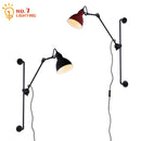 DecorBites™ Adjustable Rotating LED Wall Lamp for Bedroom & Living Room