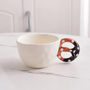 DecorBites™ Alkali Water Biscuit Mug Set - Ceramic Tea & Coffee Cup for Dining Table
