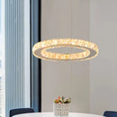 DecorBites™ Crystal LED Pendant Chandelier for Home Décor - Modern Art Fixture