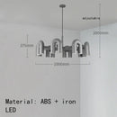DecorBites™ Cirkus Tube Wall Sconce: Minimalist Night Light & Bedside Reading Lamp