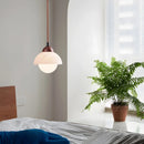 DecorBites™ Cream Marble LED Pendant Light: Modern Nordic Hanging Lamp for Living, Bedroom, Kitchen