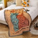 DecorBites™ Gothic Thread Blanket Throw Tapestry - Versatile Home Decor & Outdoor Essential