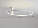 DecorBites™ Circular LED Ceiling Light for Bedroom - 360 Degree Rotation
