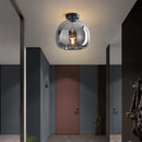 DecorBites™ Glass Ball LED Ceiling Light: Modern Living Room Lighting for Aisle, Bedroom, Kitchen