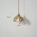 DecorBites™ Glass Copper LED Pendant Lights: Modern Nordic Lighting for Home, Dining, & Restaurant