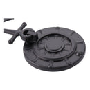 Decorative Zinc Alloy Door Knocker DIY Black Anchor Design Simple Style for Door