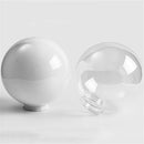 DecorBites™ Acrylic Round Globe Lamp Shade for Outdoor Post Pillar Lawn Lighting