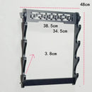 Wall Katana Support Sword Holder Wooden Wall Mount Multi-layer Stand Umbrella Rapier Shelf Display Support Weapon Bracket Holder