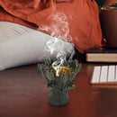 Unique Flower Insense Burner Holder Home Decorative Insense Holder Resin Crafts Desktop Decoration Flower Insense Holder