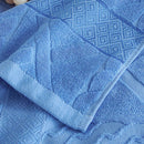 DecorBites™ Cotton Jacquard Towel Blanket for Adult Summer Air Conditioning, Sofa Cover