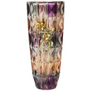 DecorBites™ Crystal Glass Vase: Elegant Dried Flower Decor for Luxury Dining Tables