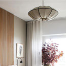 DecorBites™ Danish Pendant Light Minimalist Lantern Ufo Lampshade Rustic Fabric Lamp