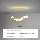 DecorBites™ Glass Ball G9 LED Ceiling Chandelier for Living Dining Kitchen Decor