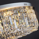 DecorBites™ Crystal Gold LED Ring Ceiling Light - Modern Luxury Home Lighting
