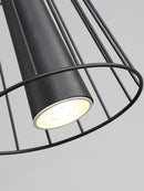 DecorBites™ Iron Art Dinning Room Pendant Light in Black/Gold - Modern Nordic LED Fixture