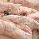 DecorBites™ Cozy Cartoon Printed Cotton Comforter Set for Adults