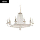 DecorBites™ Crystal Chandelier: Retro Industrial Lighting for Living Room, Dinning Room Decor
