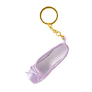 F42F Elegant Pointe Shoes Keyring Mini Ballet Accessories Ballet Shoe Keychains Alloy Material for Bag or Keys