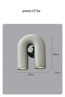 DecorBites™ LED U-shaped Wall Lamp for Minimalist Living Room and Staircase Lighting