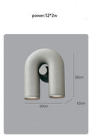 DecorBites™ LED U-shaped Wall Lamp for Stylish Home Lighting
