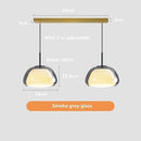DecorBites™ Glass Jelly Pendant Lamp: Minimalist Luxury Design for Home Living Room Bedroom